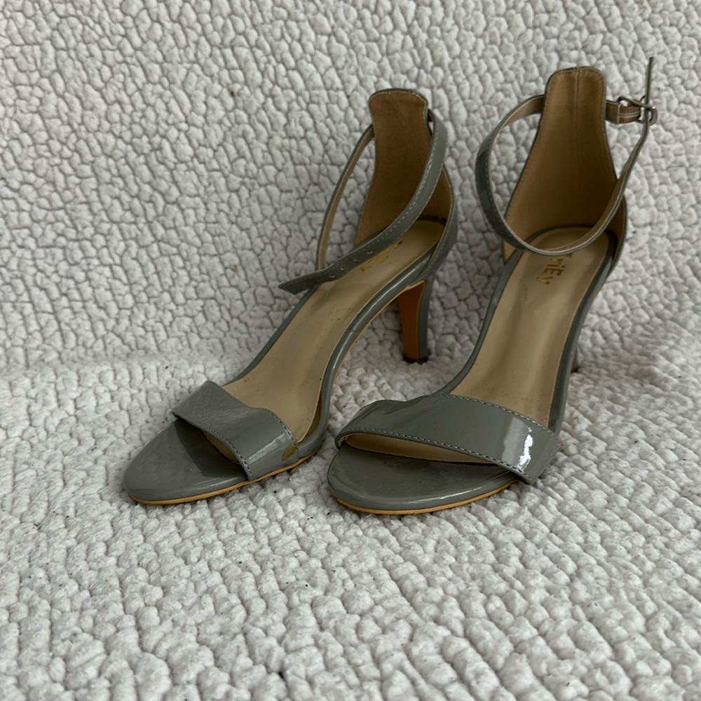 Light gray heels